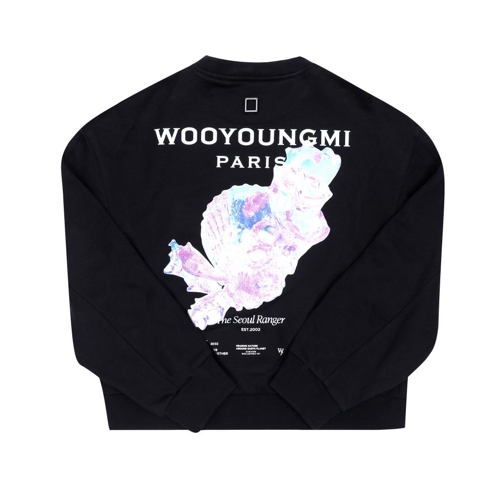 

Wooyoungmi 3d Coral Back Logo Women Sweatshirt M251ts25 723b M251TS25 723B (38)