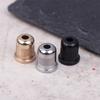 6Pcs Electric Guitar Metal Through Body Bass Strings Ferrules String-Through Body Ferrules For Electric Bass Electric Guitar