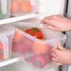 Plastic Kitchen Fridge Rack Holder 5L Fridge Organizer Durable Refrigerator Storage Box