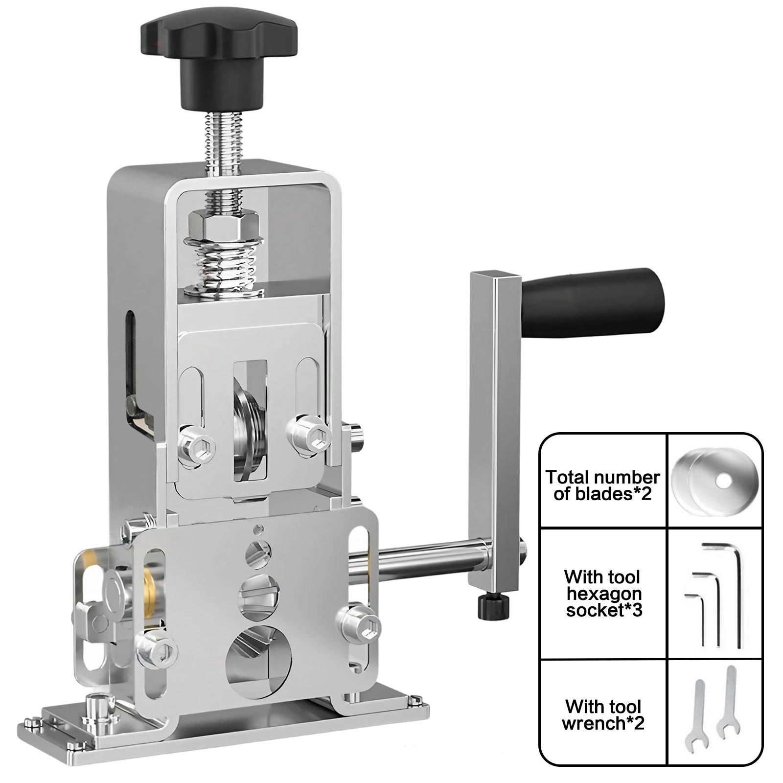 Compact Electric and Manual Hand Crank Motorized Scrap Cable Wire Stripping Machine Portable Copper Wire Peeling Tool