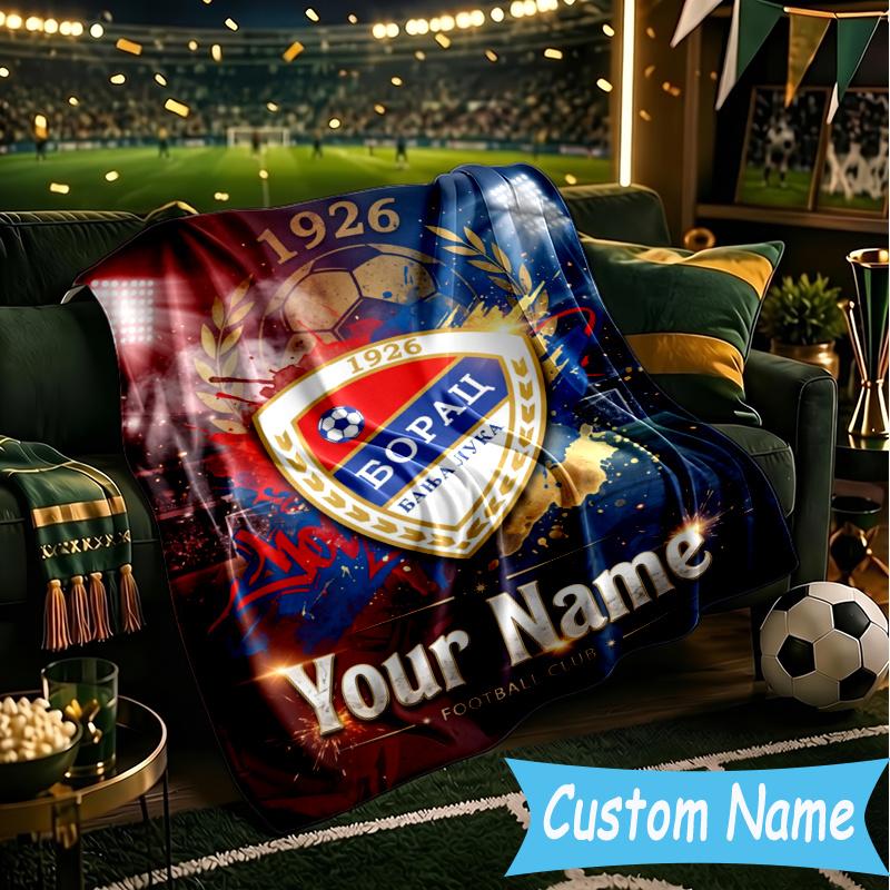 Custom Personalized Blanket Banja Luka Soft Throw Blanket, Suitable for Family and Friends, Sofa Blanket,Home Decor Christmas gift