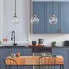 ZEKOO Pendant Hanging Ceiling Interior Ceiling Indirect Lighting Dining Living E26 Antique Adjustable Cord Length Light, Light, Hook-on Type, Glass,