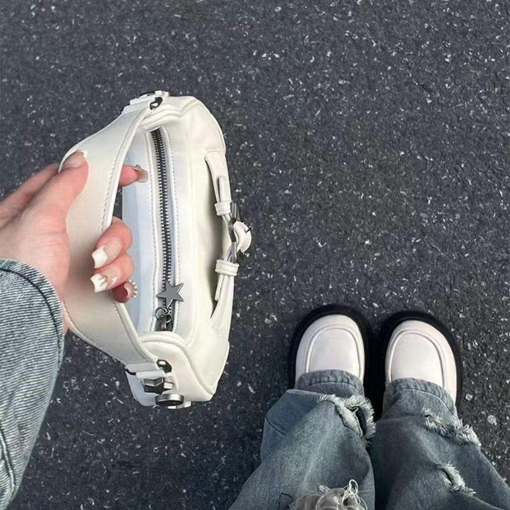 For Women Fashion Y2k Cool Bag Ladies Clutch Shoulder Underarm Bag Armpit Purses Star Handbags