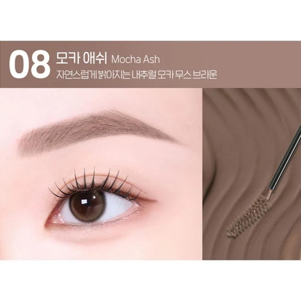 Peripera Brow 11 Mocha Top + Mascara 8 Mocha Ash