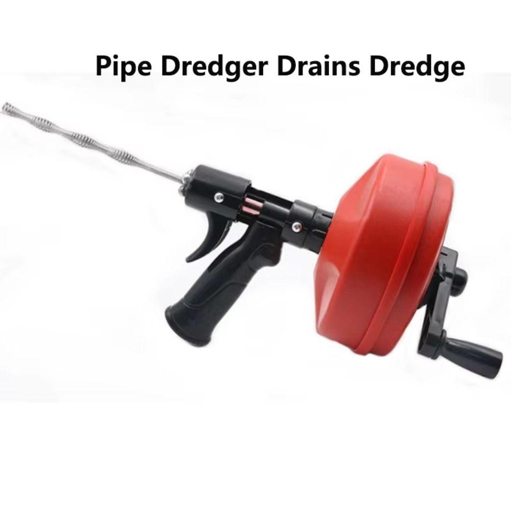 Professional Drain Clog Remover Manual/Electric Pipe Dredging Machine  Kitchen Sink