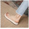 Shoes Woman Trend Ladies Shoes New Fashion Metal Chain Women's Slippers Summer Flat Casual Beach Flip Flops  Women