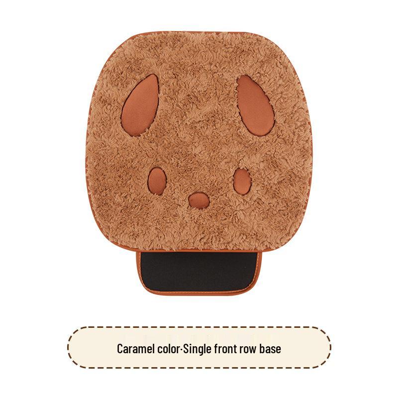 Winter Plush Puppy Car Seat Cushion for Ford Focus - Warm & Cute
