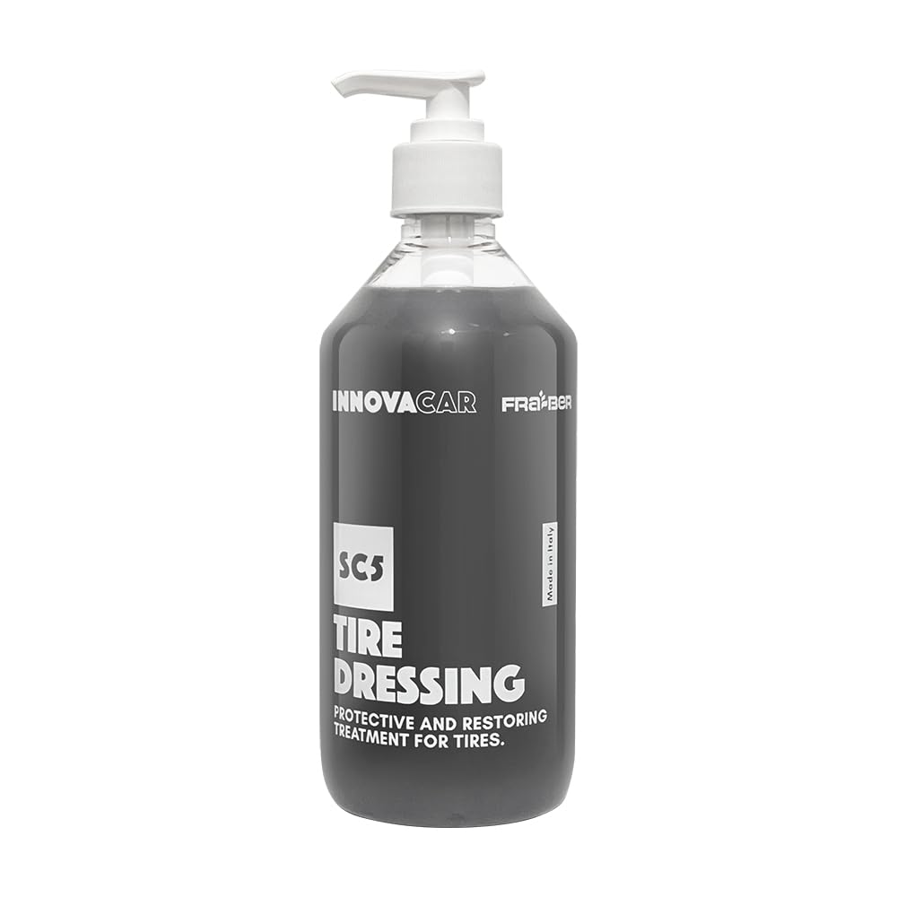 INNOVACAR SC5 TIRE a Tire Coating That Protects Tires from Cracking and Discoloration Caused by UV Rays While Maintaining Water and Easy Available In