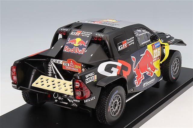 Kokusai Boeki ixo Scale Toyota GR DKR Hilux Evo T1U Rally Dakar 2024 Finished Model 18RMC238B (Kokusai Boeki) 1/18 24#216