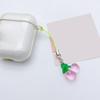 Multi Color Phone Lanyard Fruit Shapes Pendant Wrist Strap Detachable Phone Chains Keyring Portable Accessory for Women