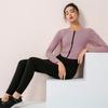 Women's Yoga Zipper Long Sleeve Sports Running Training Fitness Suit Fast Drying Elastic Tight Long Sleeve Top