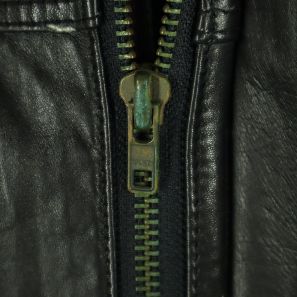 Long Sleeve Leather Coat LL Black Sheep Leather Men's Used