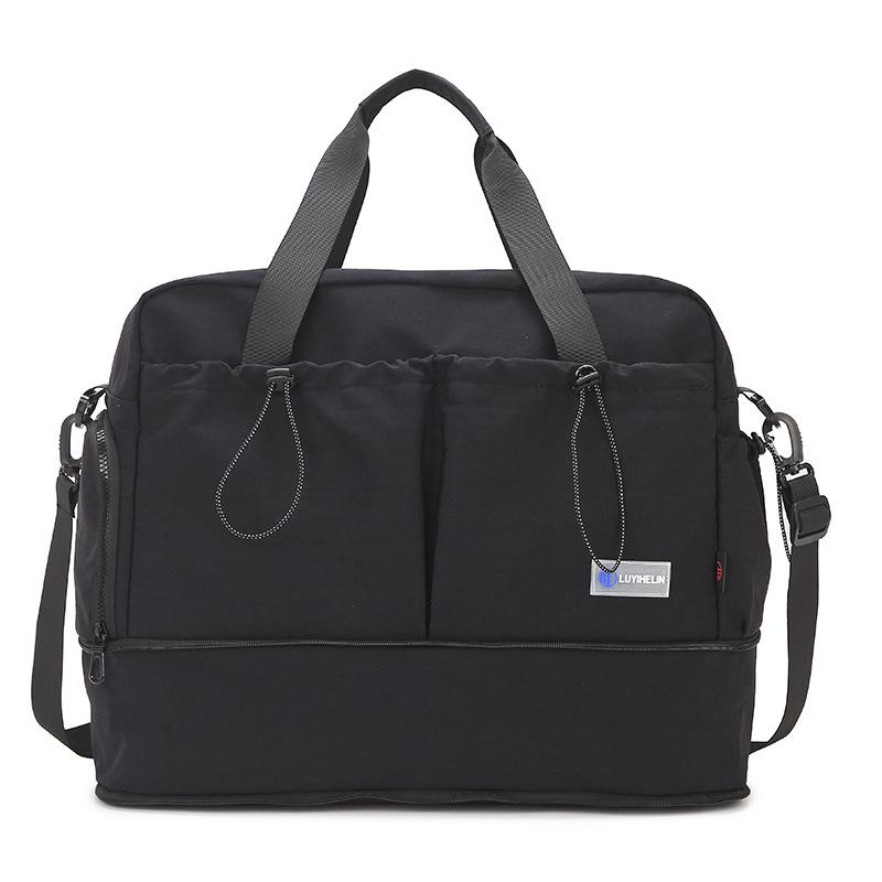 Travel Fashion Multi-Purpose Women's Yoga Fitness Shoulder Bag - Large Capacity Crossbody Handbag
