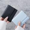 Ultra Slim Women's Tri-Fold Wallet with Multiple Card Slots and Coin Pocket In PU Leather - Multi-Functional Compact Purse for Daily Use