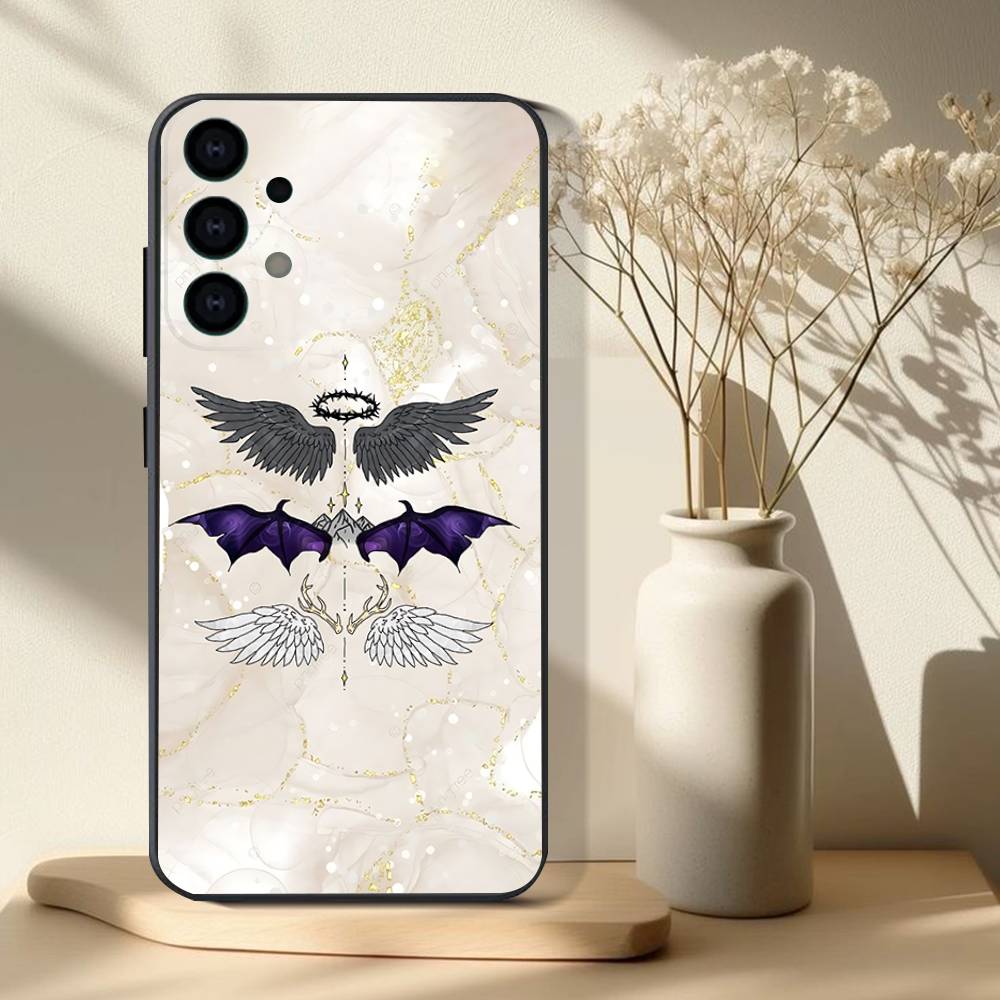 Phone Case For Samsung S25,S24,S21,S22,S23,S30,Ultra,S20,Plus,Fe,Lite,Note,10,9,5G T-Throne Of Glass Black Cover