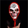 Spooky Skull Cosplay Mask Dress Up Full Face Mask Toy Performance Halloween Skull Mask  Gift
