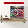 Ac Milan 5D Diy Diamond Paintings Mosaic Wall Round Diamond Art Painting Kits Embroidery Crystal Accessories Frameless