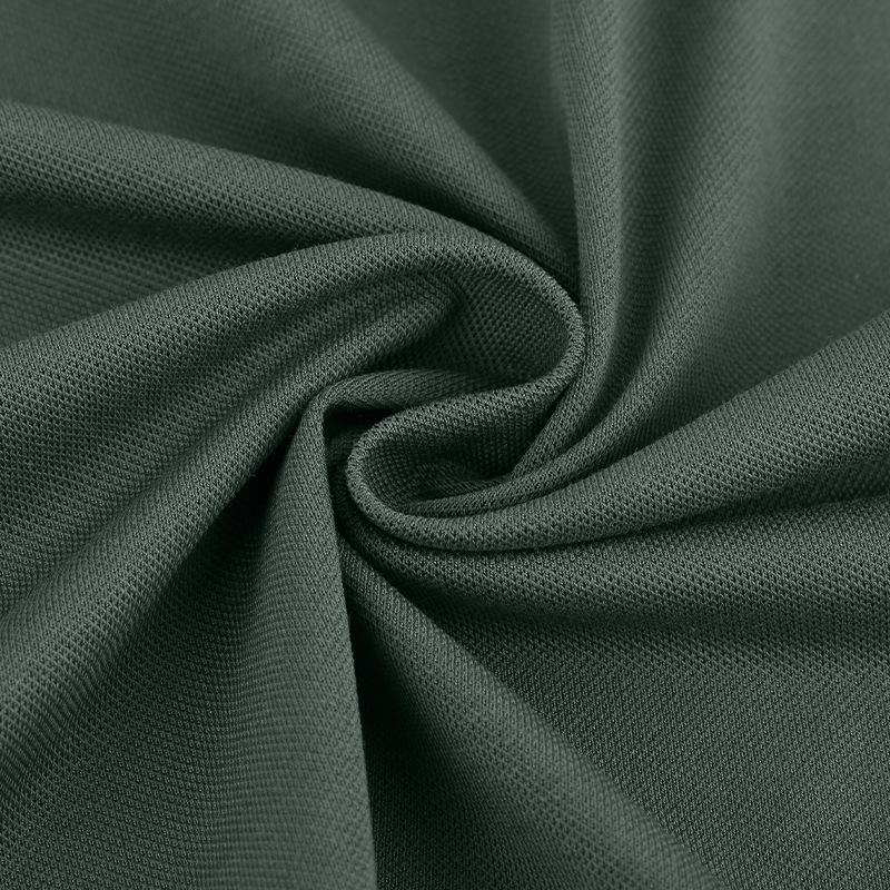 175g Cool-Touch Pique Knit T-shirt Fabric in Bamboo Grove