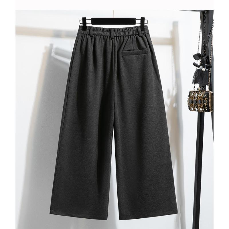 DIMANAF Toamnă Iarnă Femei Mărimi Mari Pantaloni Groși Casual Dama Pantaloni Lungi Oversized Largi Funduri 2025 Nou