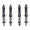 4 Pack Metal RC Car Shock Absorbers High Strength 90mm RC Car Shocks for 1 10 Scale Models with 8 Spare Springs Gold
