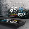 ZQKJ D5000 OBD2 Head-Up-Display für Auto-Tachometer Windschutzscheiben-Projektor-Meter HUD LED-Zubehör Elektronisches Auto-Überdrehzahl