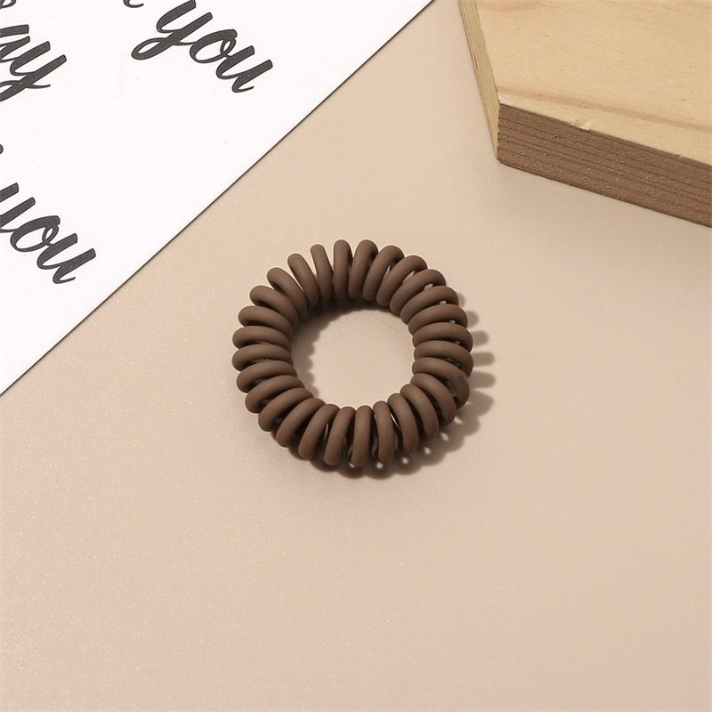 3pcs Hair Tie Women Multicolor Elastic Hair Band Spiral High Elasticity Telephone Wire Gum for Hair Rubber Band Hair Accessories