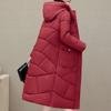 Winter Coat Female Long Parkas Hooded Elegant Thick Warm Jacket Winter Clothes High Quality