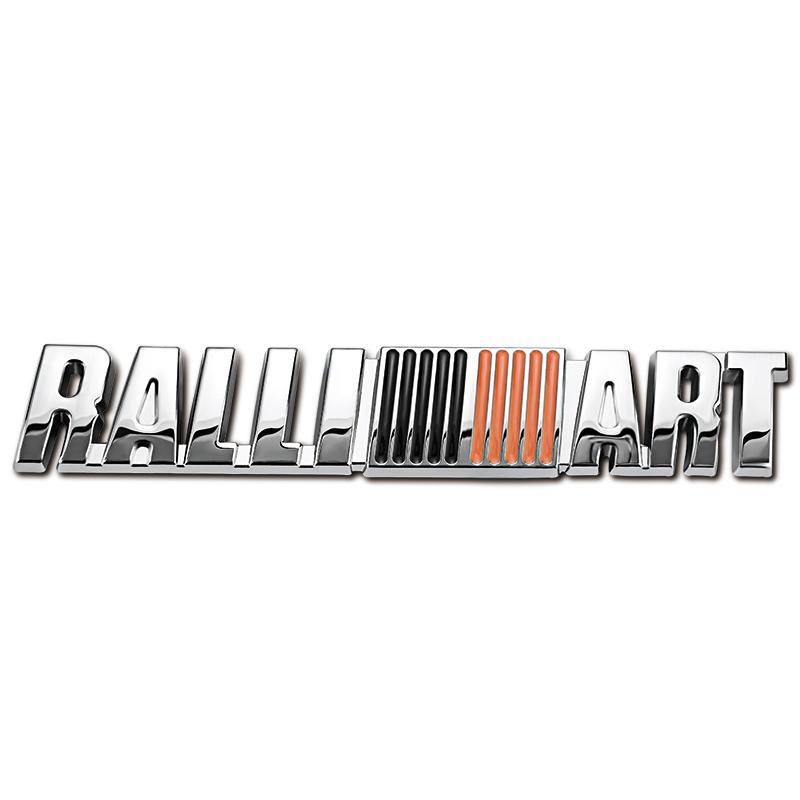 Car Styling 3D Aluminum Alloy Car Emblem Badge Decoration Sticker For Mitsubishi Lancer ASX Mirage Pajero-Sport Xpander Attrage