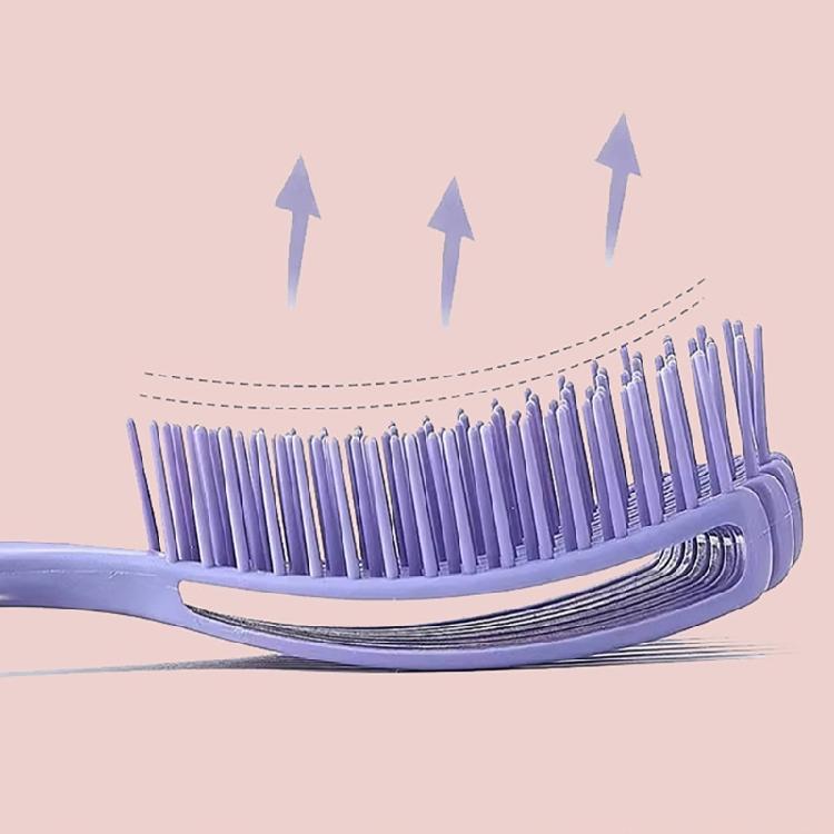 Detangling Hair Brush Hair Styling Brush Massage Comb Hollow Out Hair Brush Dry and Wet Hair Comb for Woman Man