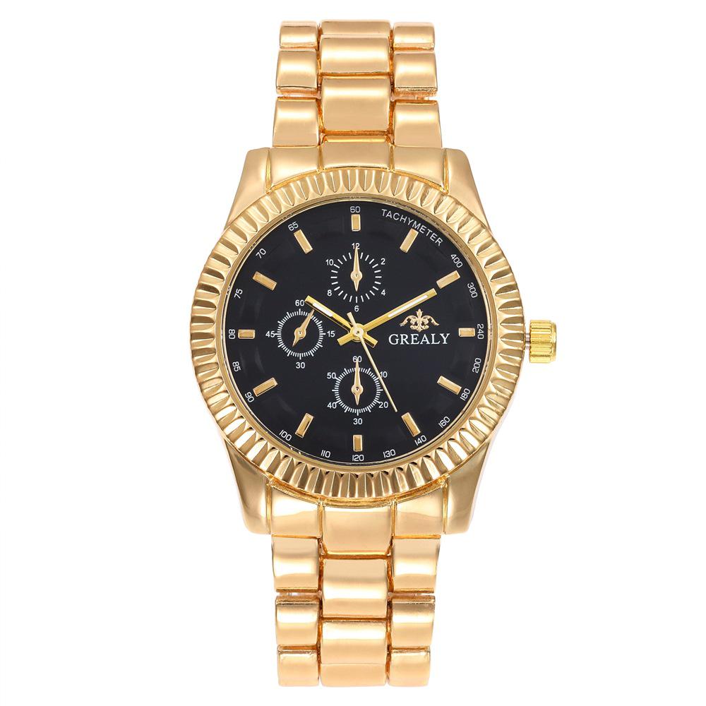 Trendy Women s Quartz Watch with Alloy Strap, Decorative Dials & Couple’s Option