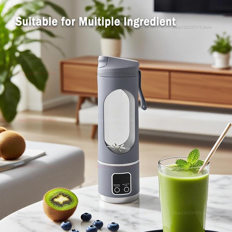 Portable Electric Blender Juice Maker USB Rechargeable Smoothie Milkshake Blender For Fresh Fruit Orange Yogurt Camping Workout
