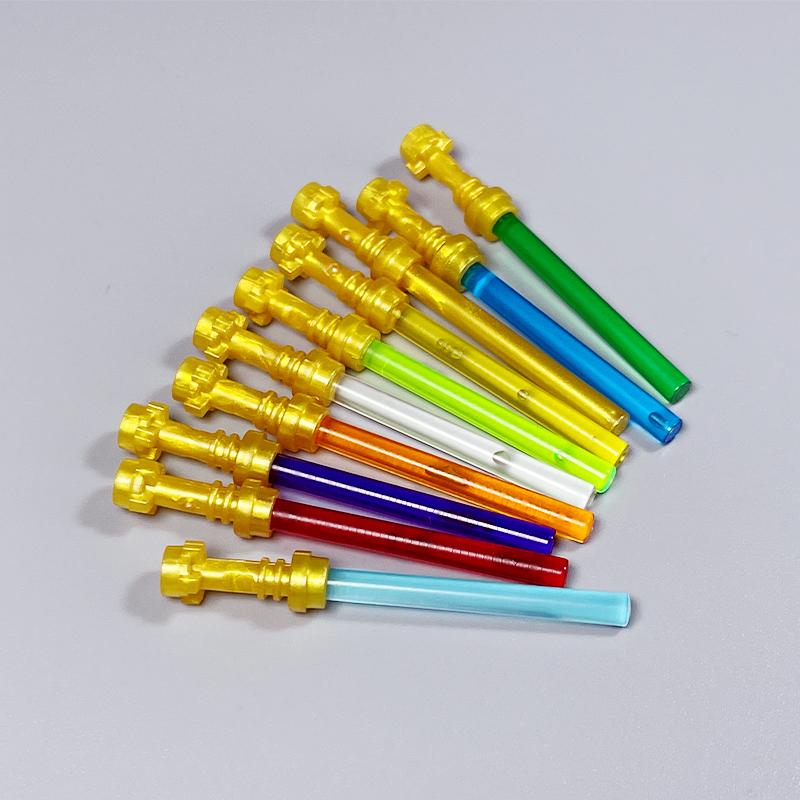 Space Wars Classic Weapon MOC Lightsaber for Figures Building Blocks DIY Bricks Toys for Children Christmas Gifts Lights sabers