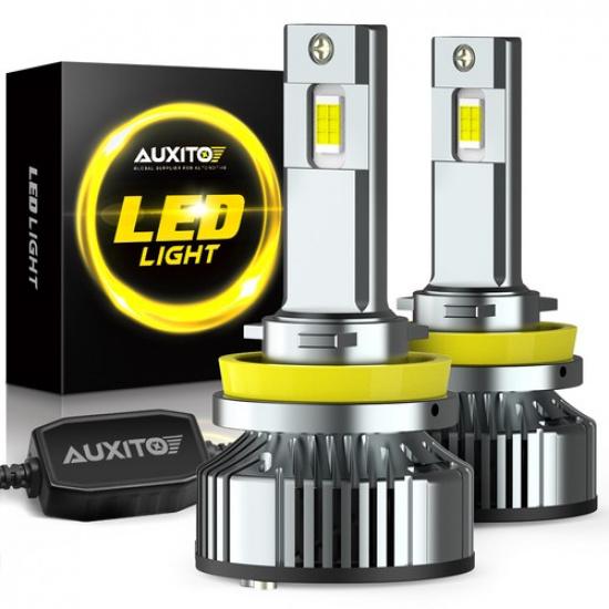 2x H11 H8 H9 LED Headlight Kit Low Beam Bulbs Super Bright 6500K White 80000LM