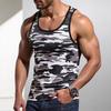 Spier Mannen Fitness Sport Vest Mannen Mode Camouflage Tanktops
