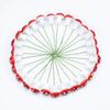 100Pcs Red Artificial Bubble Mushroom Home Decoration Christmas Garland Ornamental Flowerpot Candy Box Handmade Festival Wedding