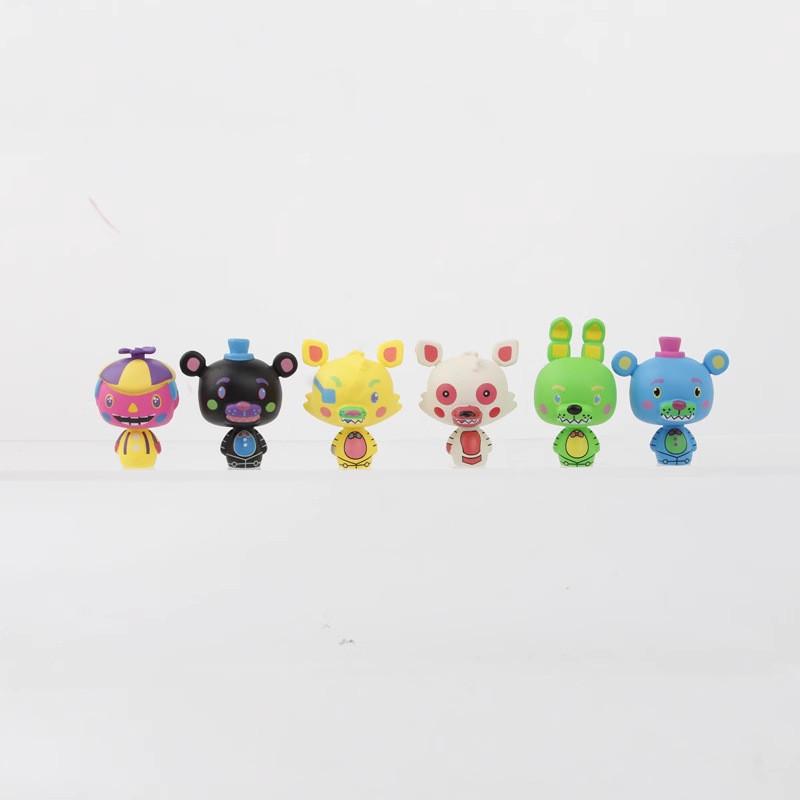 Adorable Q Version Toy Bear Collection Blind Box Figures For Game Enthusiasts 24 Styles