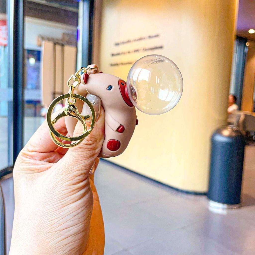 Niedlicher Capybara Dudu Bubble Schlüsselanhänger Langlebiges Silikon Geschenk für Frauen und Kinder in verschiedenen Farben