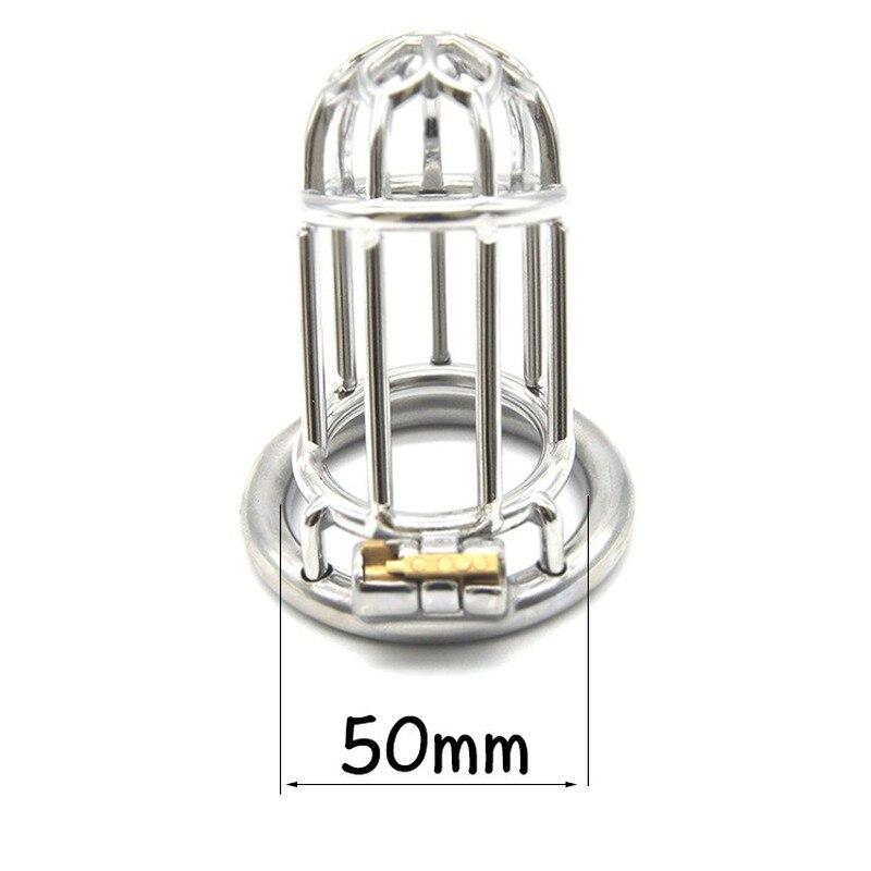 Penis Cage  Sex Toys for Men Stainless Steel Cock Rings BDSM  Slave Ball Stretcher Urethral Chastity Scrotum Cuckold