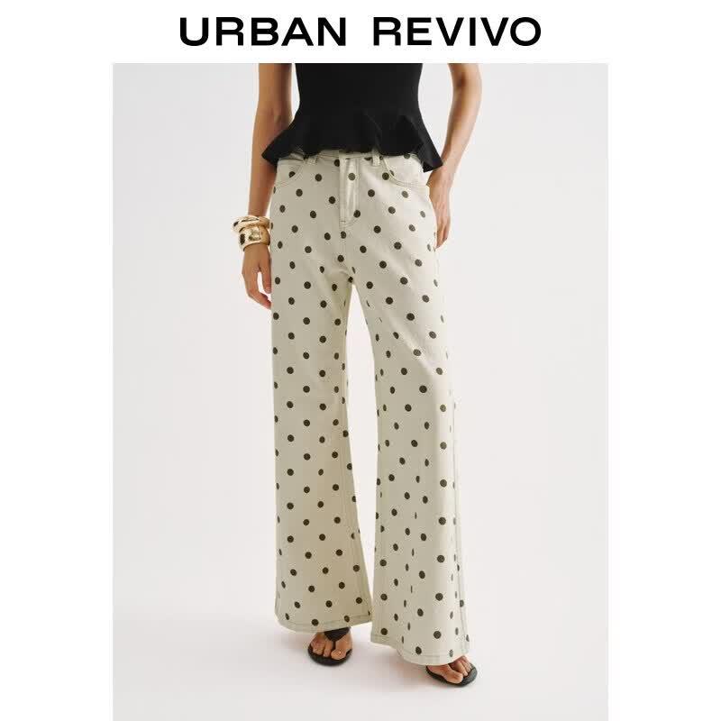 UR Women s Fall 2026 Retro Polka Dot Flared Pants 25