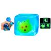 Noctilucent Squishy Ocean Cube Fun Blue Slow-Rising Squishy Toy Squeeze Stress Relief Portable Relaxing Fidget for Small Gift