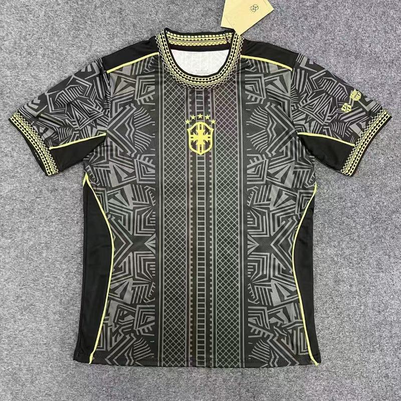 Maillots de Football Édition Spéciale en Gros Paris Ajax Real Madrid Inter Mibasa Argentine Brésil Maillots à Manches Courtes