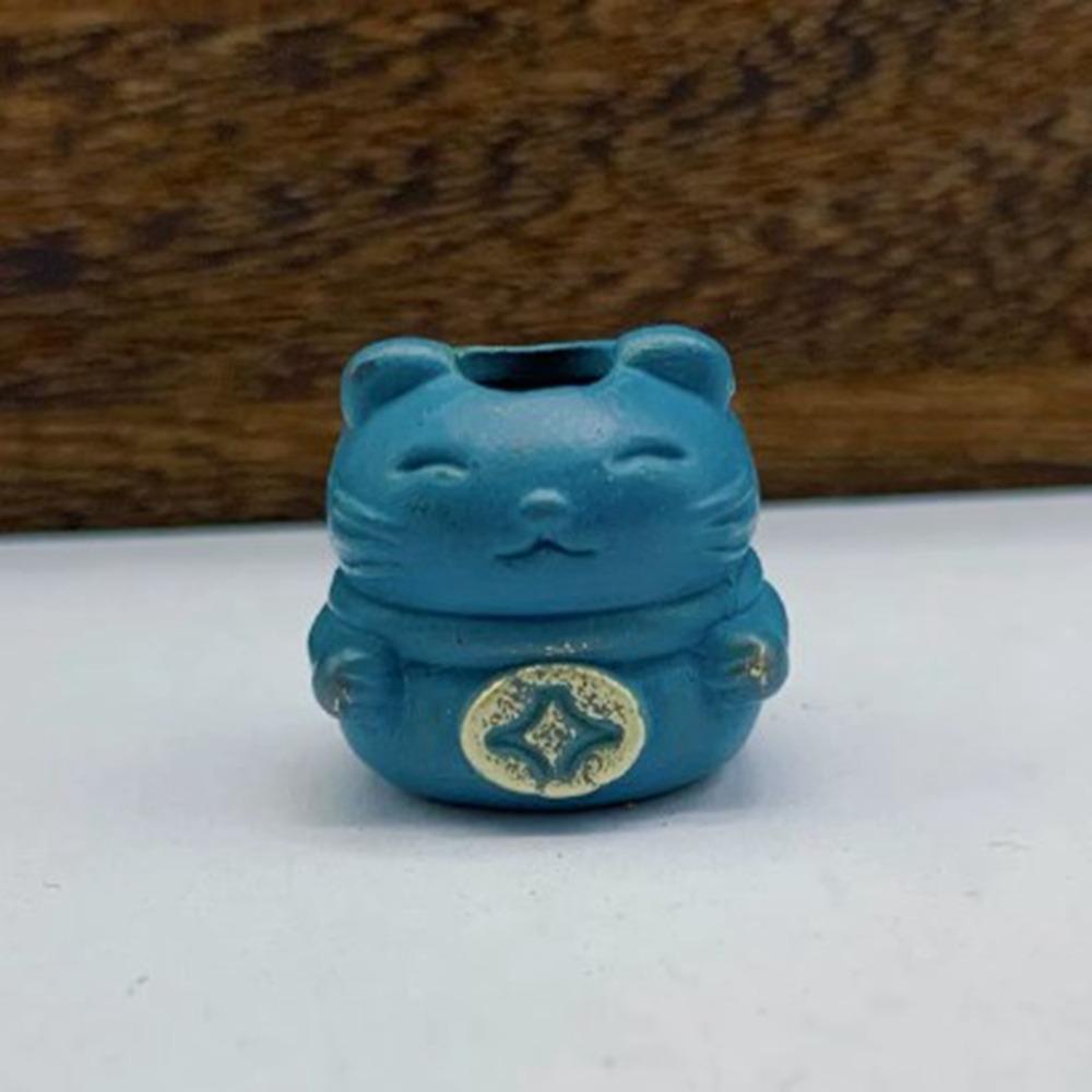 Handmade Lucky Cat Elephant Head Charms Bracelet Lanyard Pendant EDC Outdoor Tool