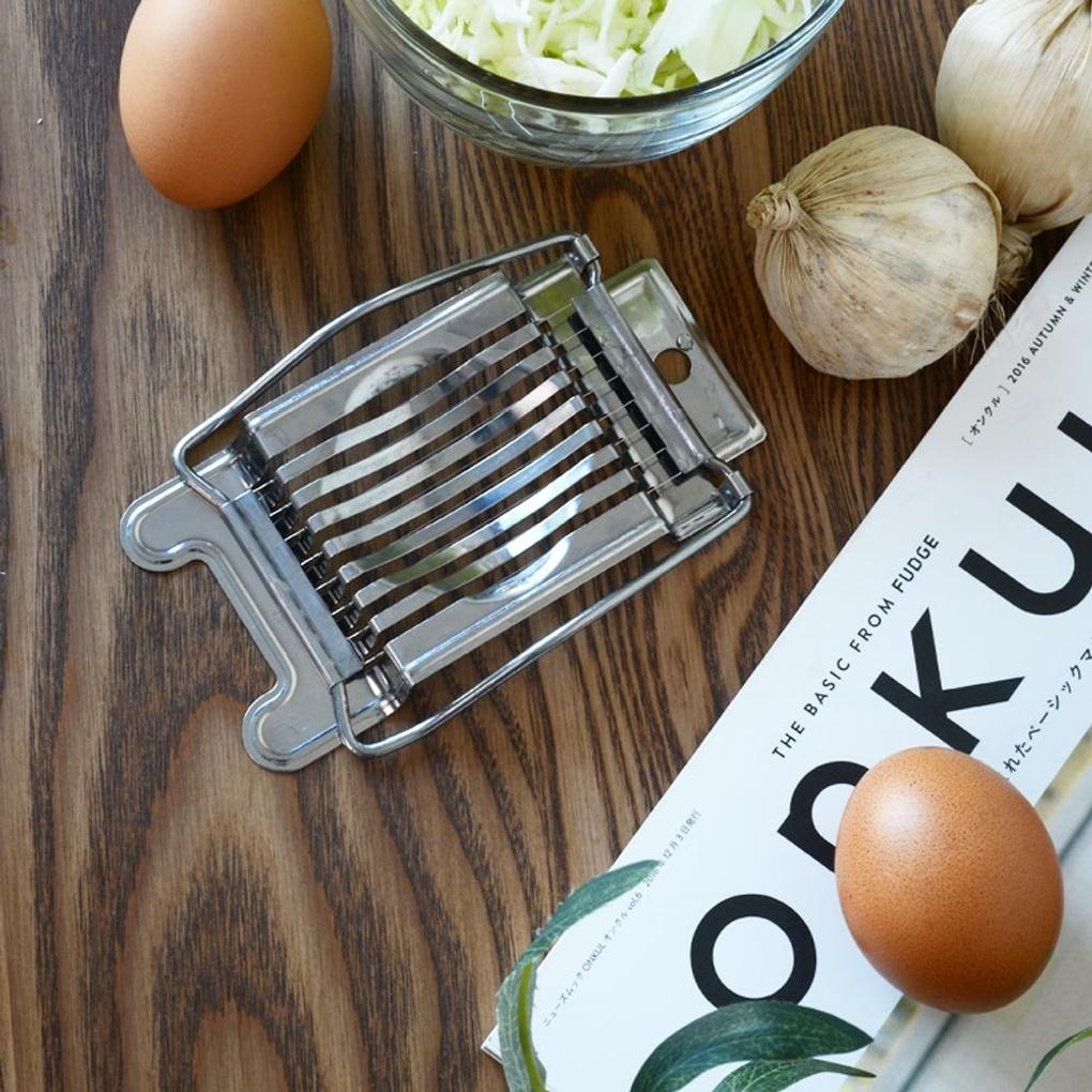 All-Stainless Steel Egg Cutter Slicer