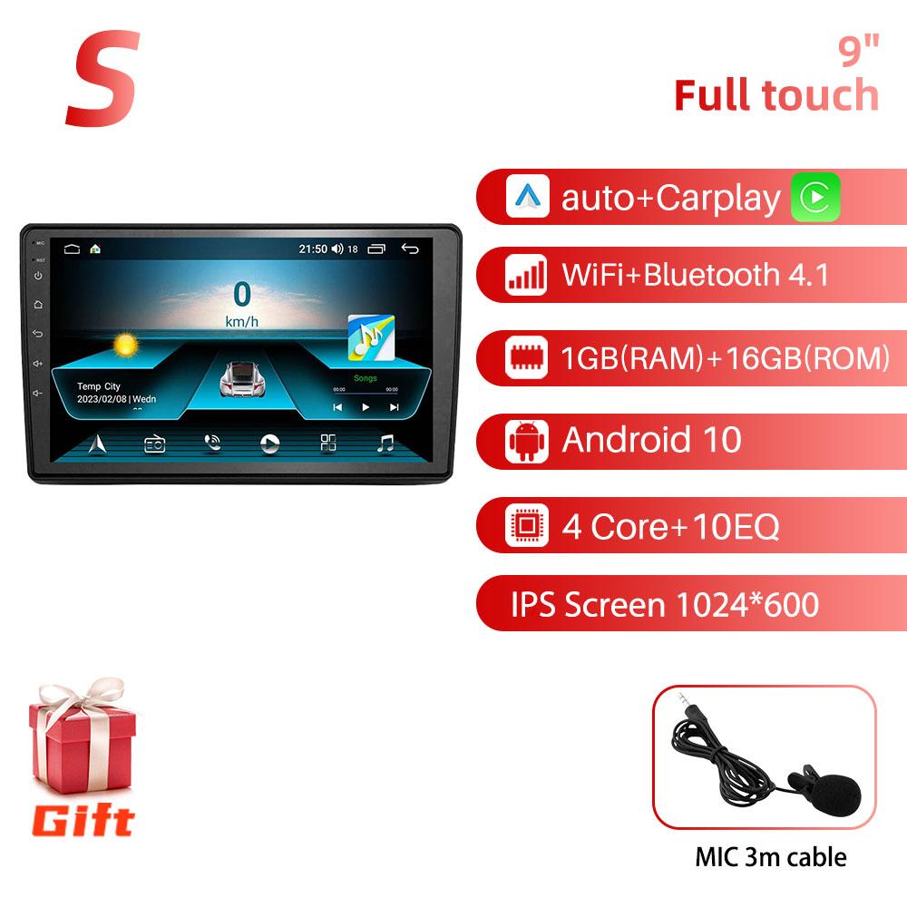 2 Din CarPlay Multimedia for Citroen C2 C3 2001-2010 Android Stereo Car Radio GPS Navigation Player Head Unit Autoradio BT WIFI