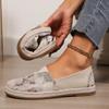 2025 buty damskie casualowe buty płócienne buty pojedyncze buty płócienne oddychające wygodne miękka podeszwa jeden pedał