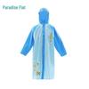 Unisex Kids' Reflective Raincoat with Backpack Cover