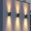 Outdoor Waterproof Dual-Head LED Wall Sconce