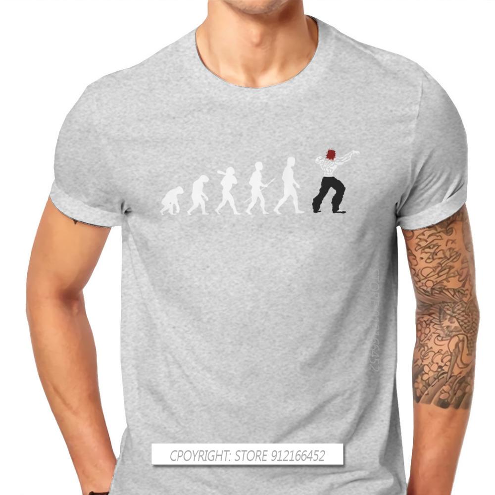 Grappler Baki Hanma Yujiro Dou Manga Tričko Pro Muže Evoluce Ogre Humor Trička Tričko Designér Trendy Volné