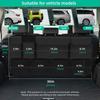 Car Trunk Organizer, Large Capacity Trunk Storage Organizer With 8 Pockets, Sturdy Trunk Organizer Car Accessories For SUV/MPV/Truck, 36"×20"