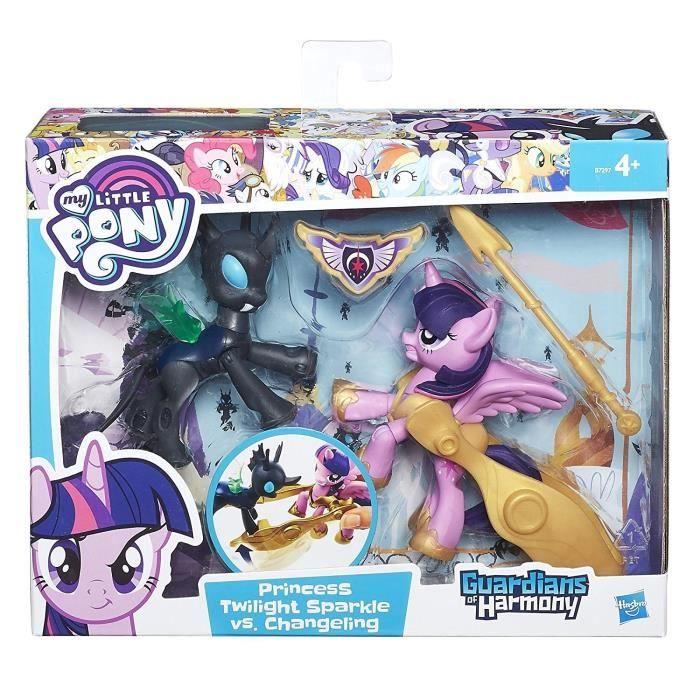 Pack MY LITTLE PONY Wonderbolts Twilight + Changeling - HASBRO - Figurines articulées avec accessoires